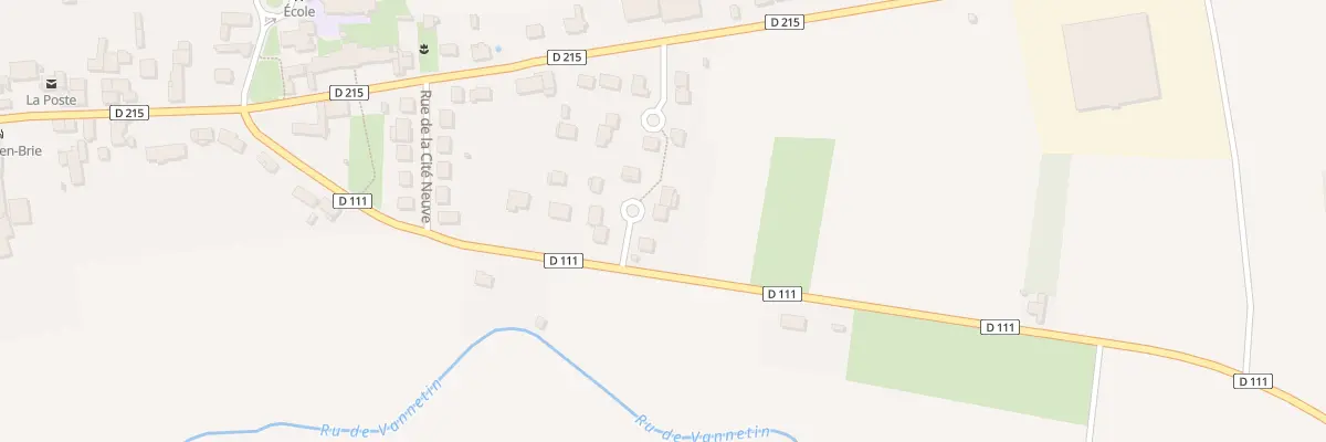 Plan du 21 Rte de Courgivaux à Choisy-en-Brie