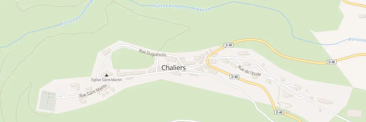 Plan du 5019 Le Bourg à Chaliers