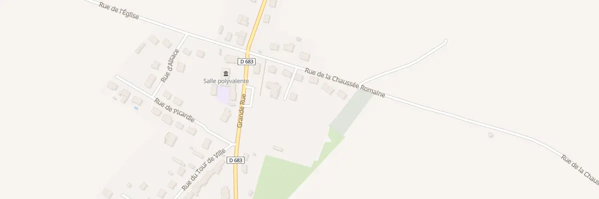 Plan du 1 All Jean Marlier à Francilly-Selency