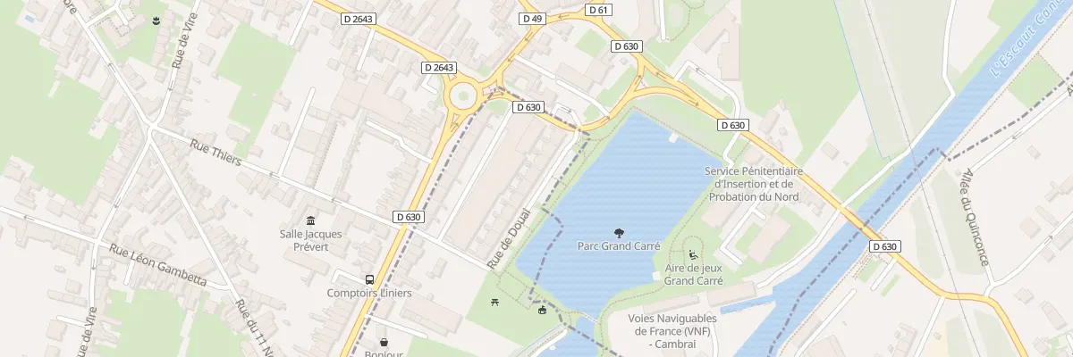 Plan du 104 Rue de Douai à Cambrai