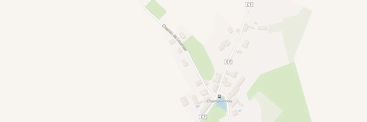 Plan du 7 Che de Lournier à Choisy-en-Brie