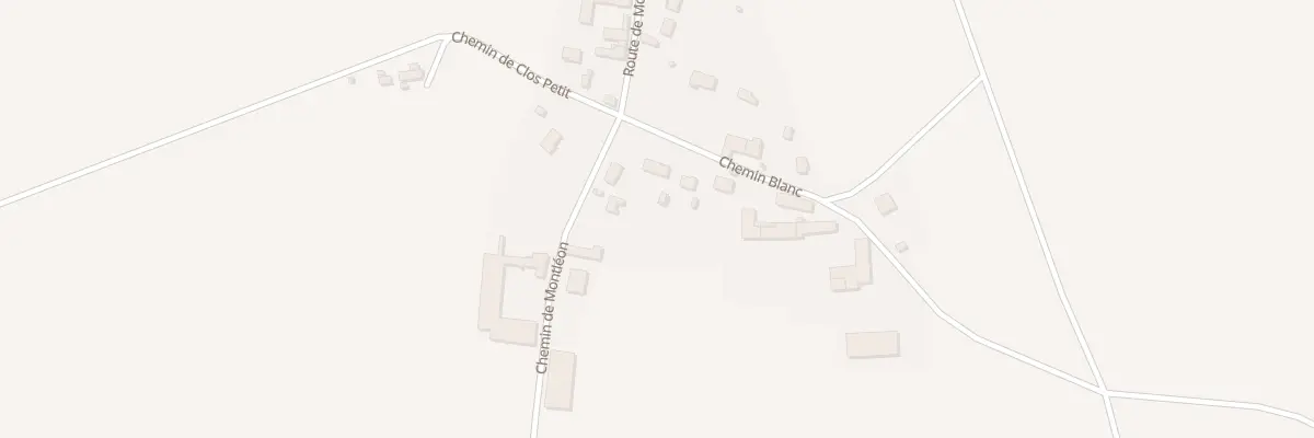 Plan du 65 Che de Montléon à Mousseaux-lès-Bray