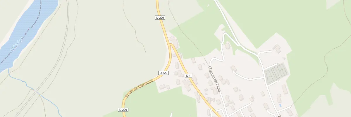 Plan du 11B Rte de Vic-le-comte à Parent