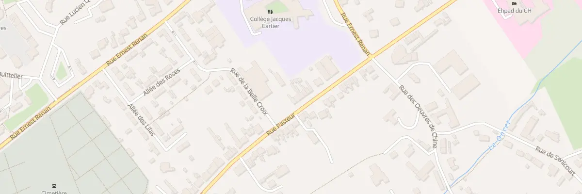 Plan du 141 Rue Pasteur à Chauny