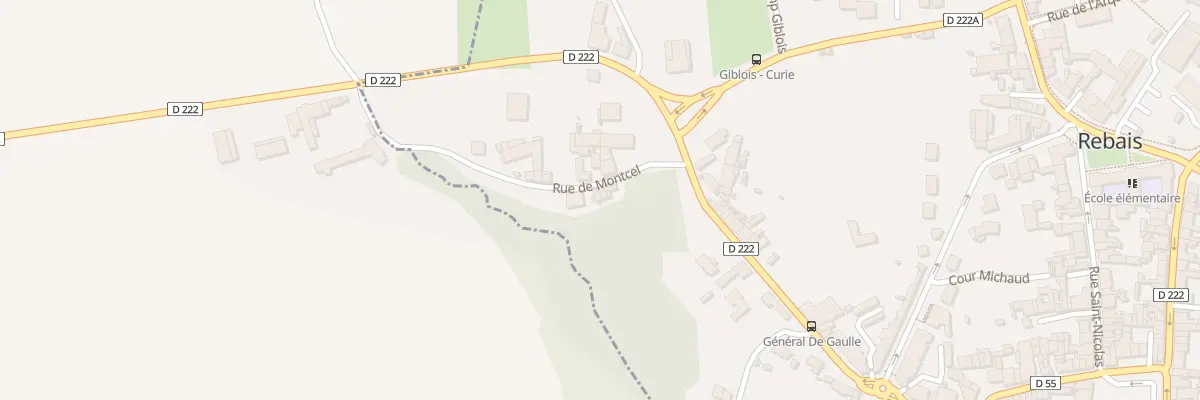 Plan du 9 Rue du Montcel à Rebais