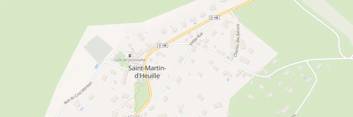 Plan du 1 Petite Rue à Saint-Martin-sur-Nohain