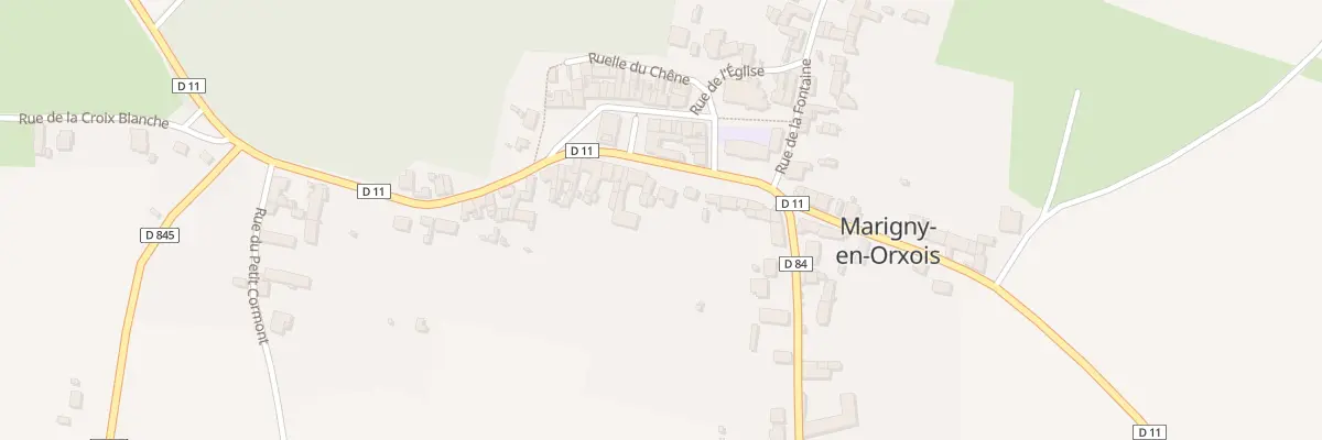 Plan du 2 Rue de la Mairie à Marigny-en-Orxois