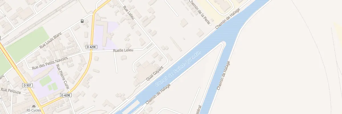 Plan du 23 Rue Leleu à Chauny