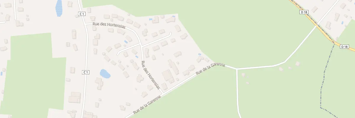 Plan du 13 Rue de la Garenne à Saint-Éloi