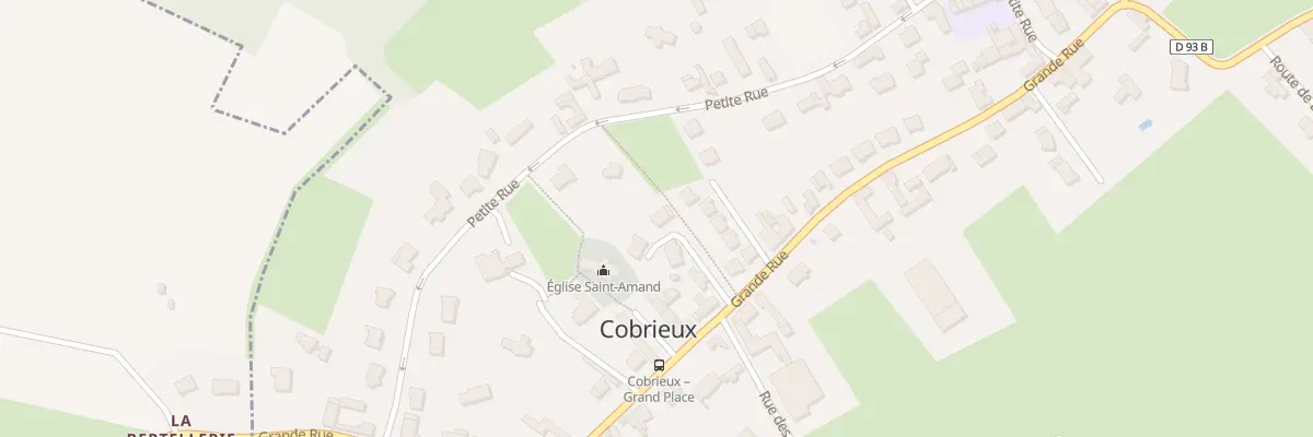 Plan du 1 Clos de l’Eglise à Cobrieux