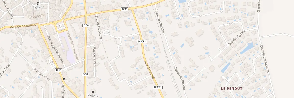 Plan du 153 Rue de la Cité à Magalas