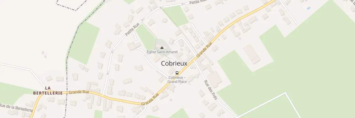 Plan du 34 Gr Grand Rue à Cobrieux