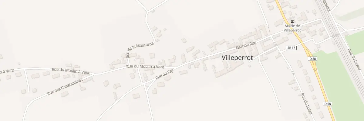 Plan du 22 Gr Grande Rue à Villeperrot