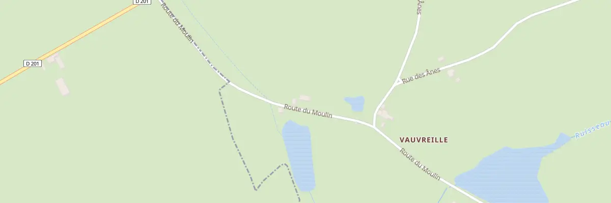Plan du 29 Vauvreille à Toury-sur-Jour