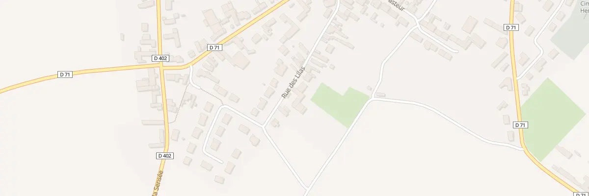 Plan du 27 Rue des Lilas à Hem-Lenglet
