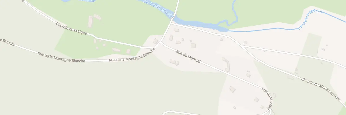Plan du 20 Rue du Montcel à Orly-sur-Morin