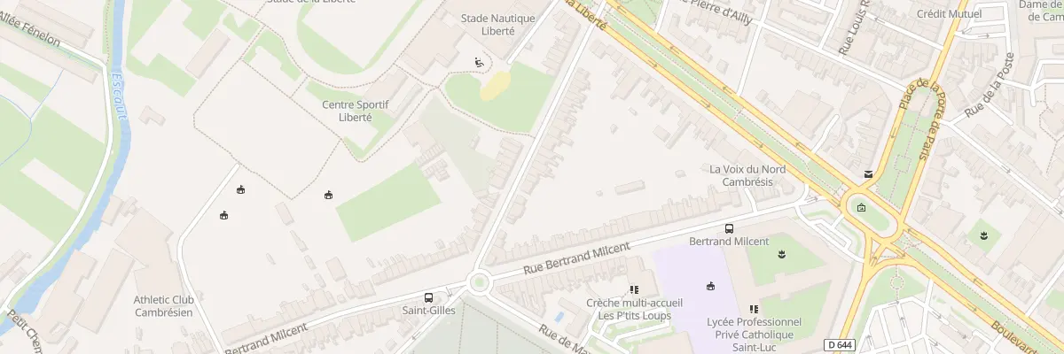 Plan du 35 Rue de Châteaudun à Cambrai