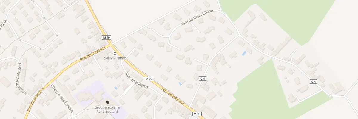 Plan du 19 Rue du Beau Chêne à Sailly-lez-Lannoy
