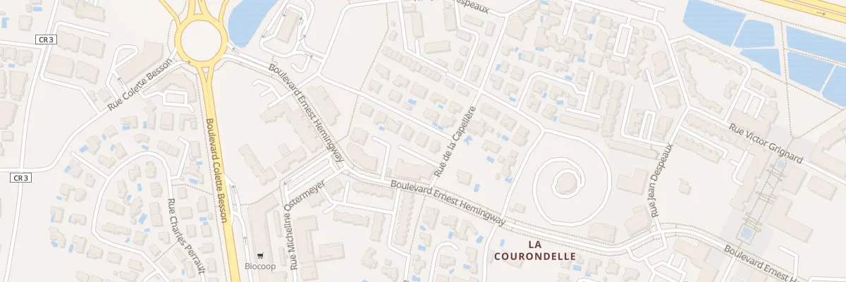 Plan du 3 Rue Jean de Label à Béziers