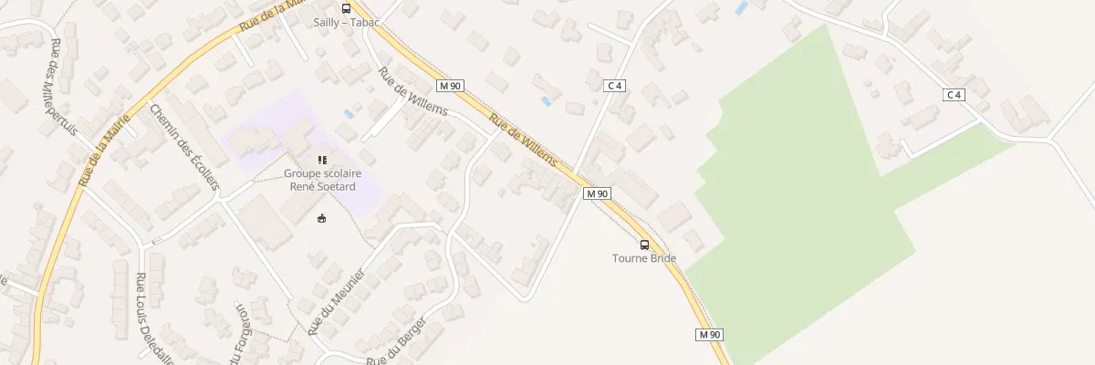 Plan du 38B Rue de Willems à Sailly-lez-Lannoy
