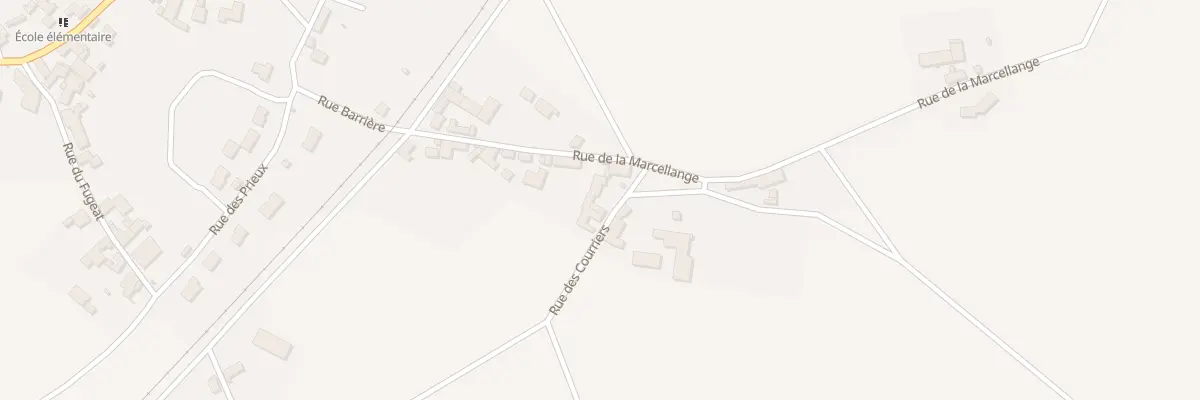 Plan du 9 Rue des Courriers à Montpensier