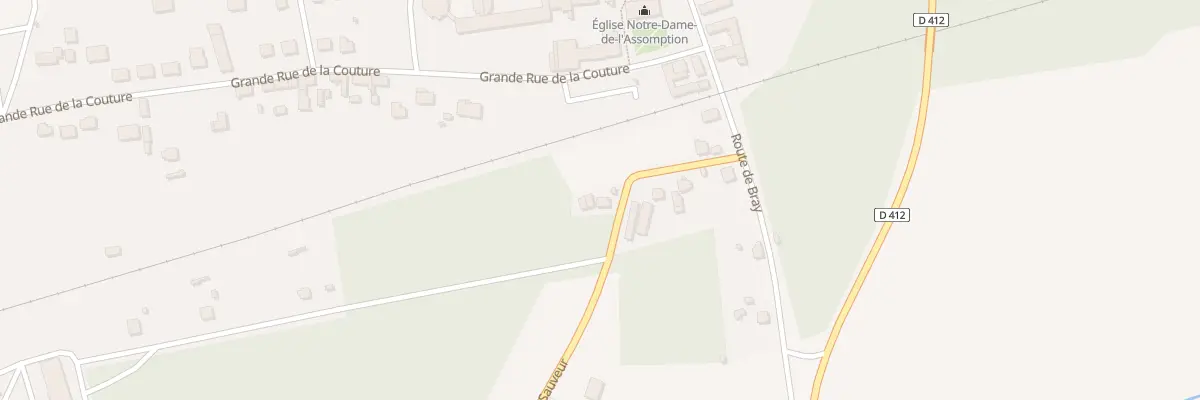 Plan du 6 Rte de Saint - Sauveur aux Ormes-sur-Voulzie