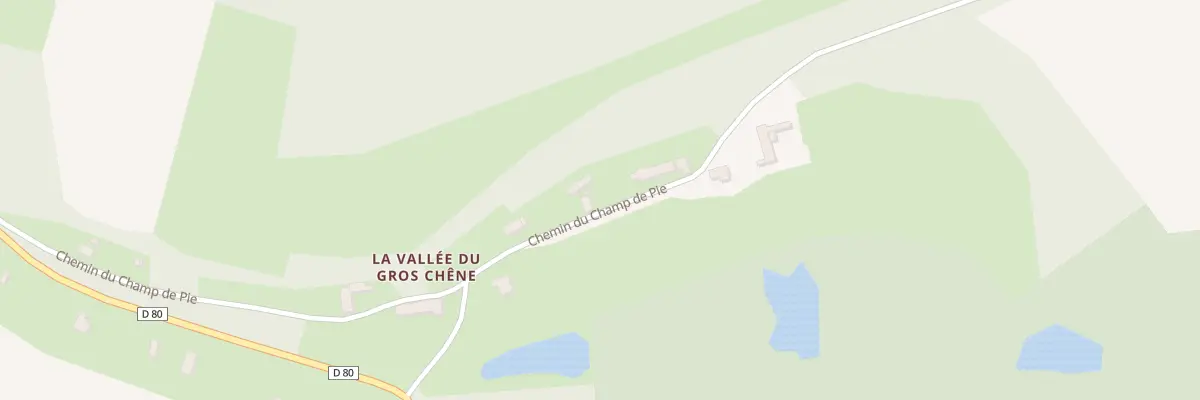 Plan du 8 Che du Champ de Pie à Louâtre