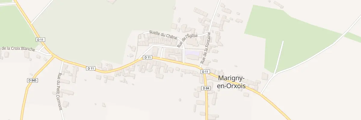 Plan du 5 Rue de la Mairie à Marigny-en-Orxois