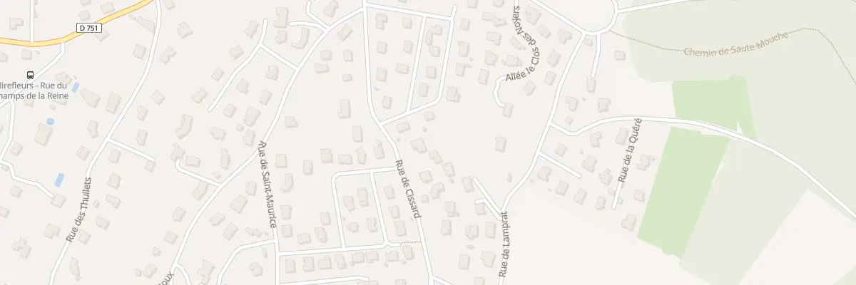Plan du 9 Rue de Cissard à Mirefleurs