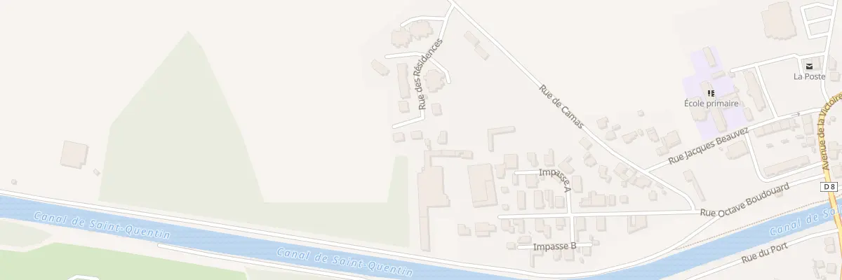Plan du 10 Rue des Résidences à Jussy