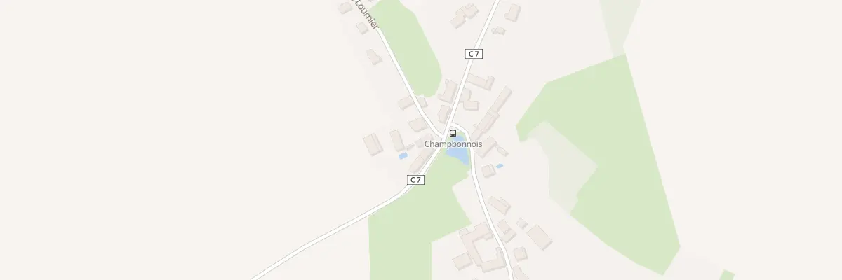 Plan du 1 Che de Lournier à Choisy-en-Brie