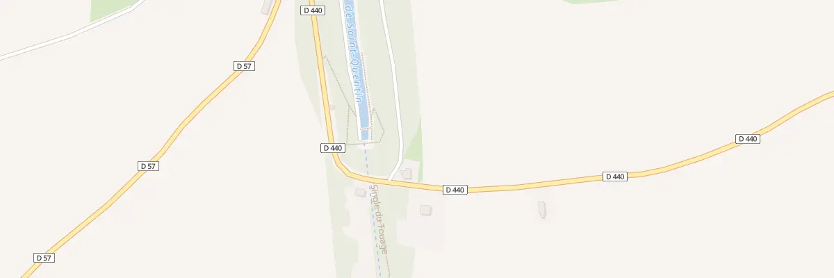 Plan du 2 Ham de Macquincourt à Bony