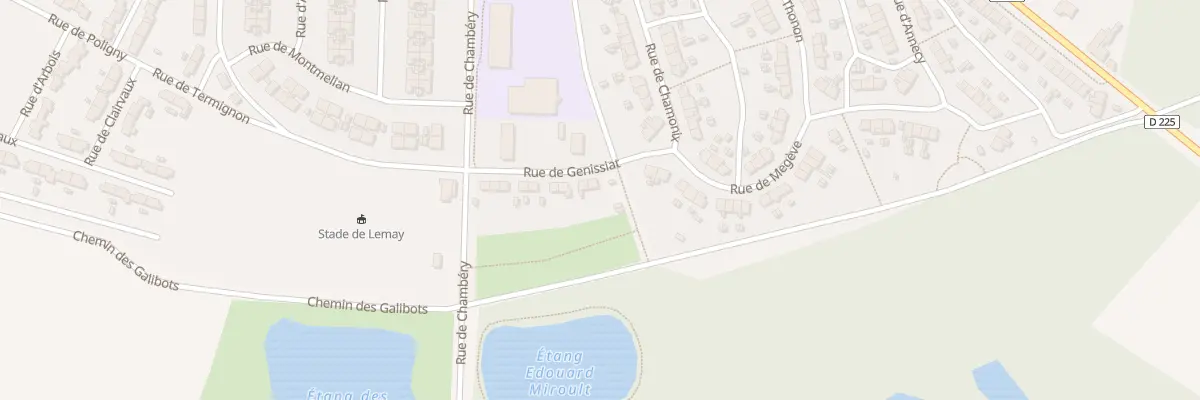 Plan du 18 Rue de Genissiat à Pecquencourt