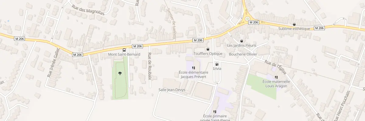 Plan du 29 Rue de Roubaix à Toufflers