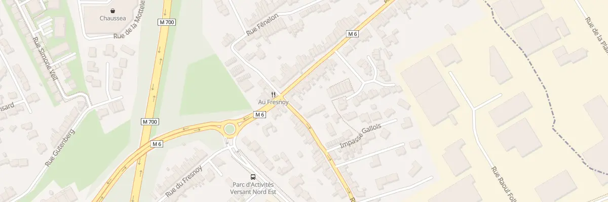 Plan du 36 Rue du Fresnoy à Lys-lez-Lannoy