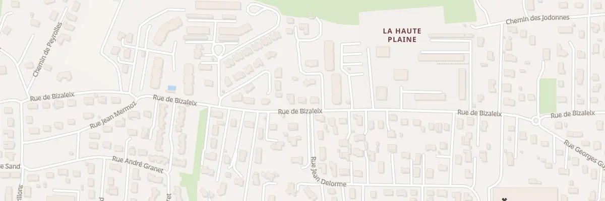 Plan du 382 Rue de Bizaleix à Issoire