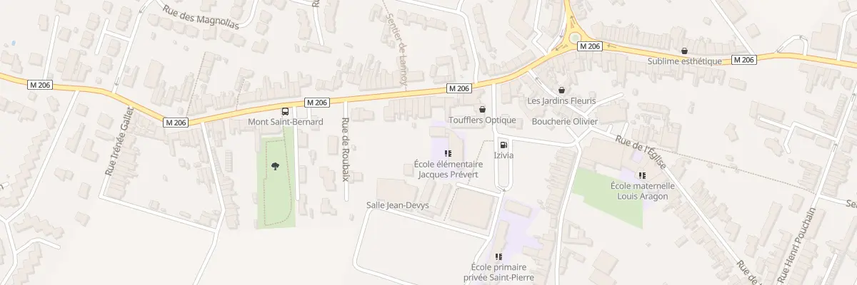Plan du 27 Rue de Roubaix à Toufflers