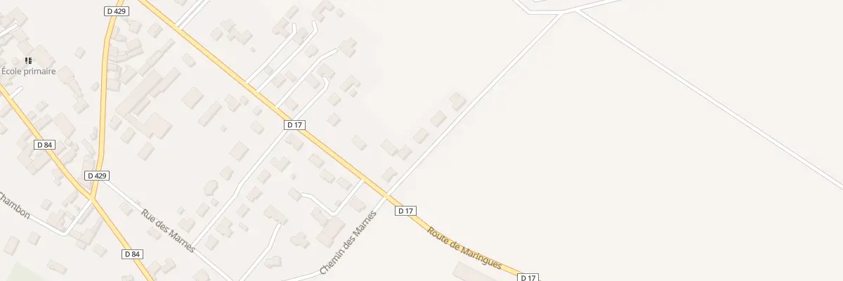 Plan du 6 Che de la Croix Blanche à Martres-sur-Morge