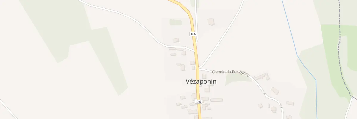Plan du 3 Che du Bois Macaire à Vézaponin