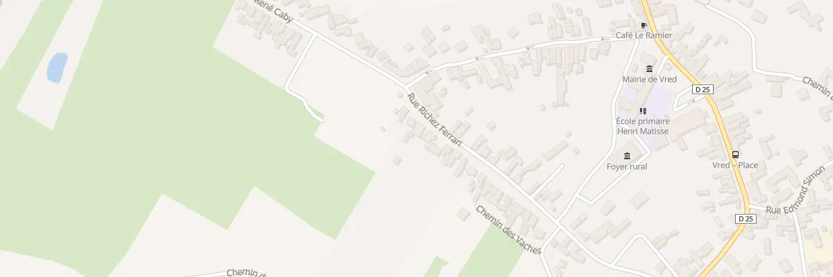 Plan du 46 Rue Richez Ferrari à Vred