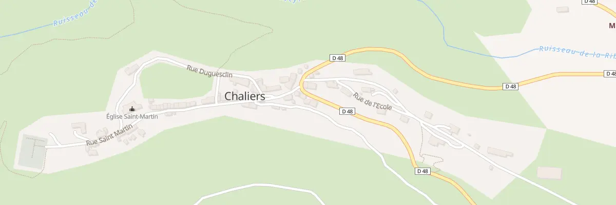 Plan du 5029 Le Bourg à Chaliers