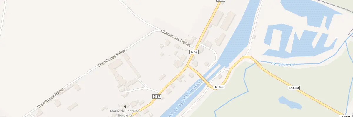 Plan du 189 Rue de Saint-quentin à Fontaine-lès-Clercs