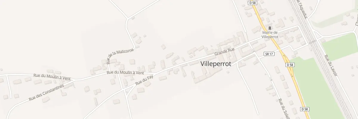 Plan du 18 Gr Grande Rue à Villeperrot