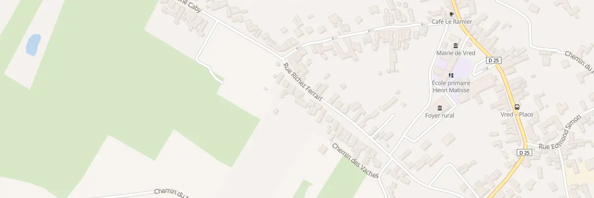 Plan du 54 Rue Richez Ferrari à Vred