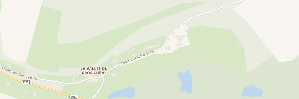 Plan du 4 Che du Champ de Pie à Louâtre
