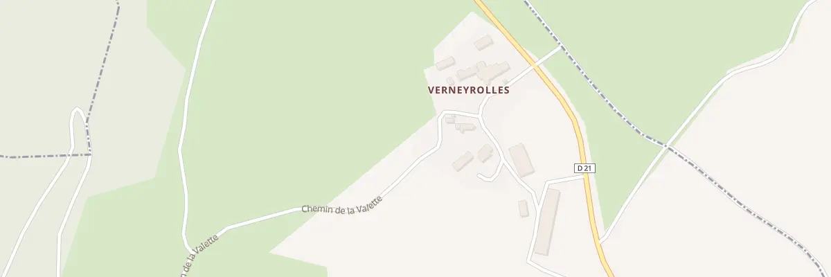 Plan du 5070 Verneyrole à La Chapelle-Laurent
