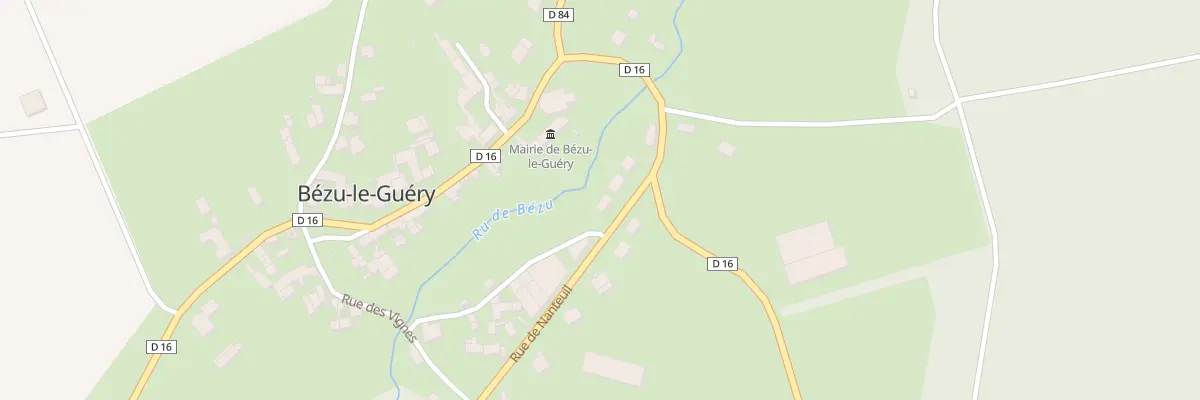 Plan du 3 Rue de Nanteuil à Bézu-le-Guéry