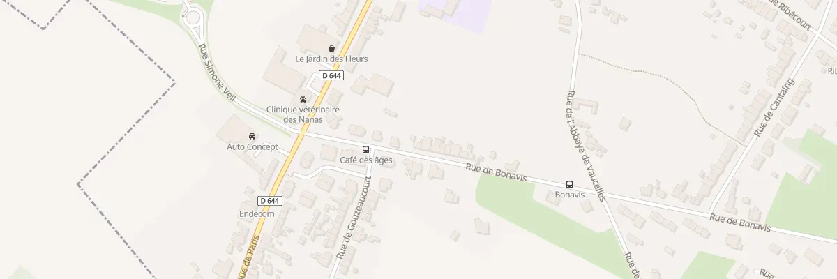 Plan du 106 Rue de Bonavis à Cambrai