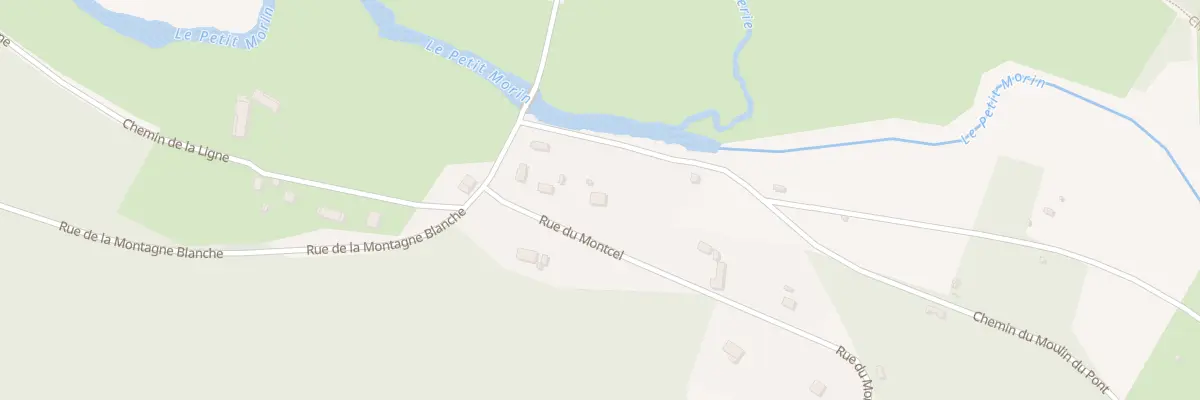 Plan du 85 Rue du Montcel à Orly-sur-Morin