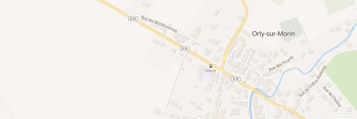 Plan du 111 Rue des Gds Pres à Orly-sur-Morin